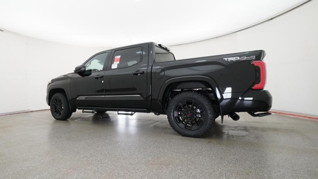 New 2026 Midnight Black Metallic Toyota Tundra Platinum image 8