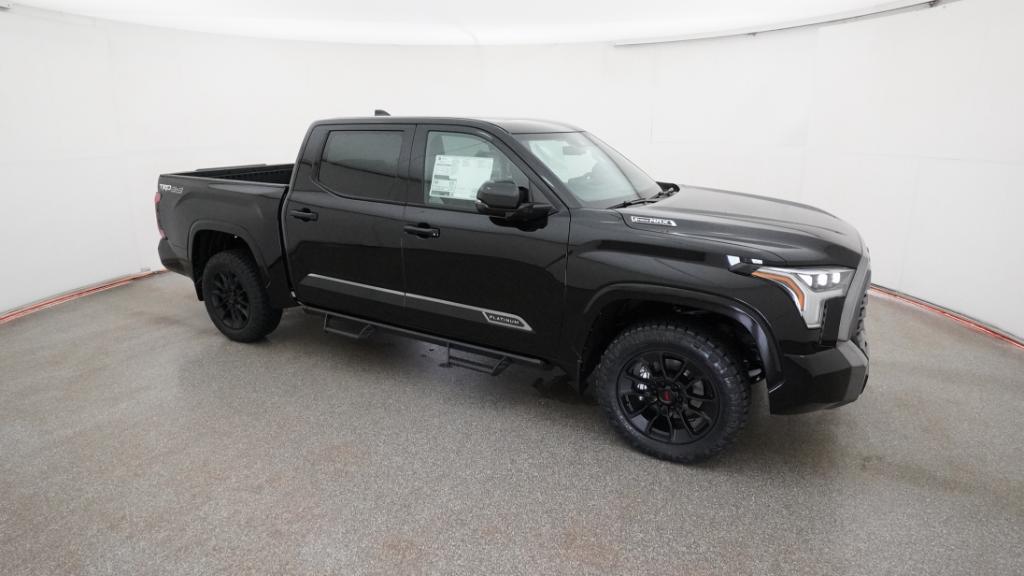 New 2026 Midnight Black Metallic Toyota Tundra Platinum image 14