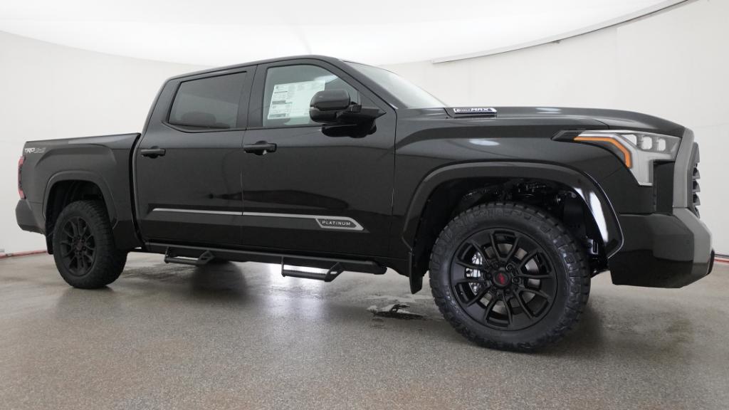 New 2026 Midnight Black Metallic Toyota Tundra Platinum image 9