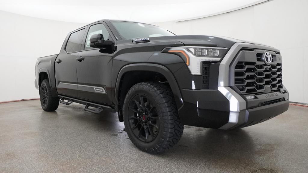 New 2026 Midnight Black Metallic Toyota Tundra Platinum image 12