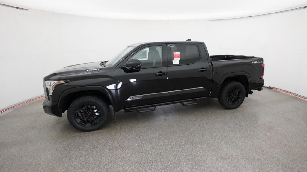 New 2026 Midnight Black Metallic Toyota Tundra Platinum image 5