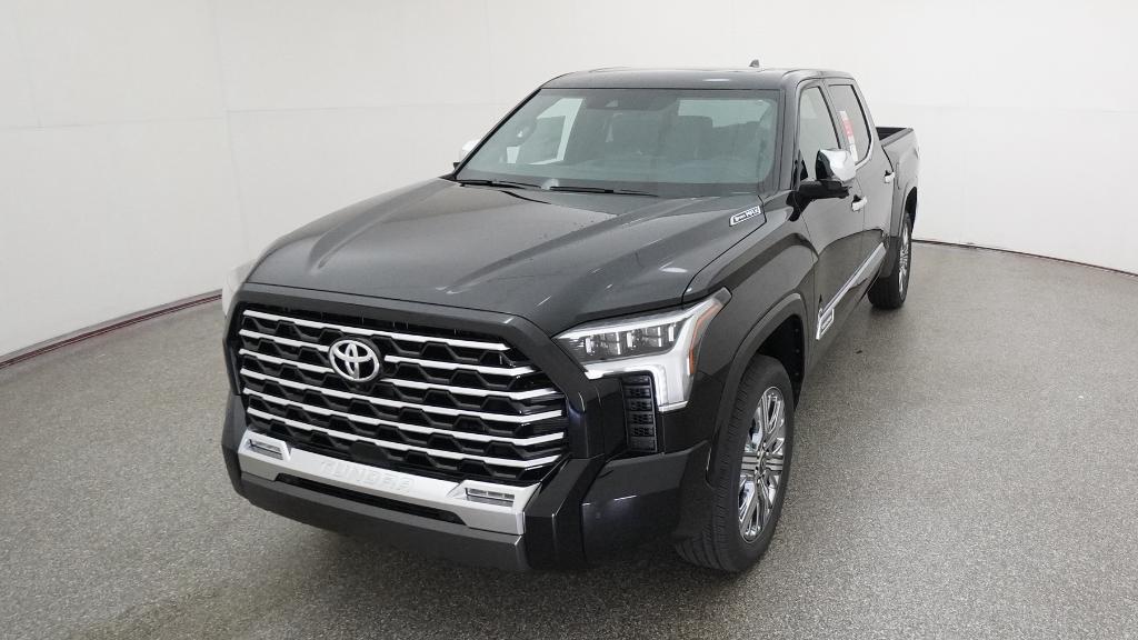 New 2026 Midnight Black Metallic Toyota Tundra Capstone image 42