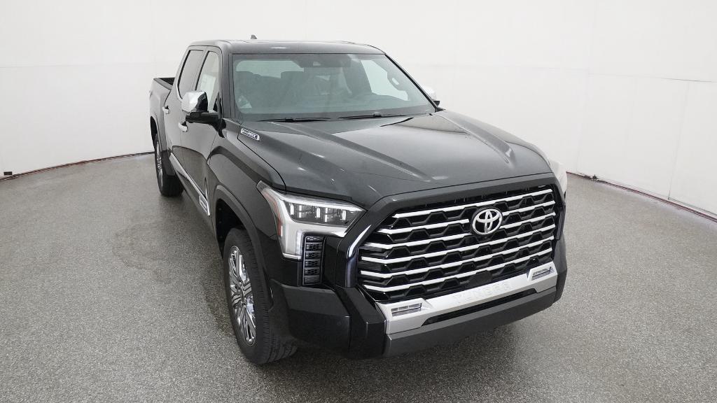 New 2026 Midnight Black Metallic Toyota Tundra Capstone image 53