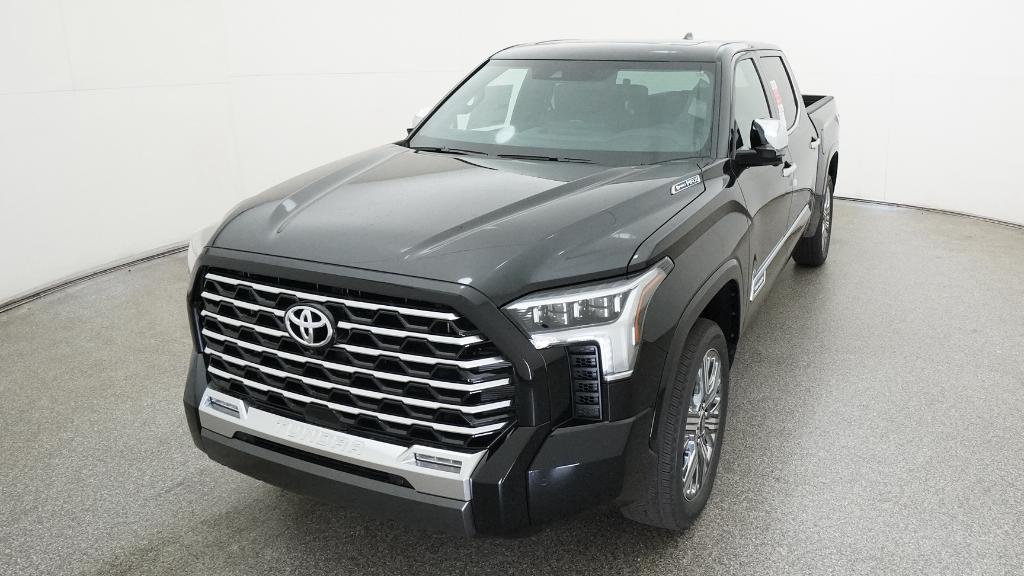 New 2026 Midnight Black Metallic Toyota Tundra Capstone image 43