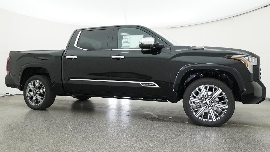 New 2026 Midnight Black Metallic Toyota Tundra Capstone image 42