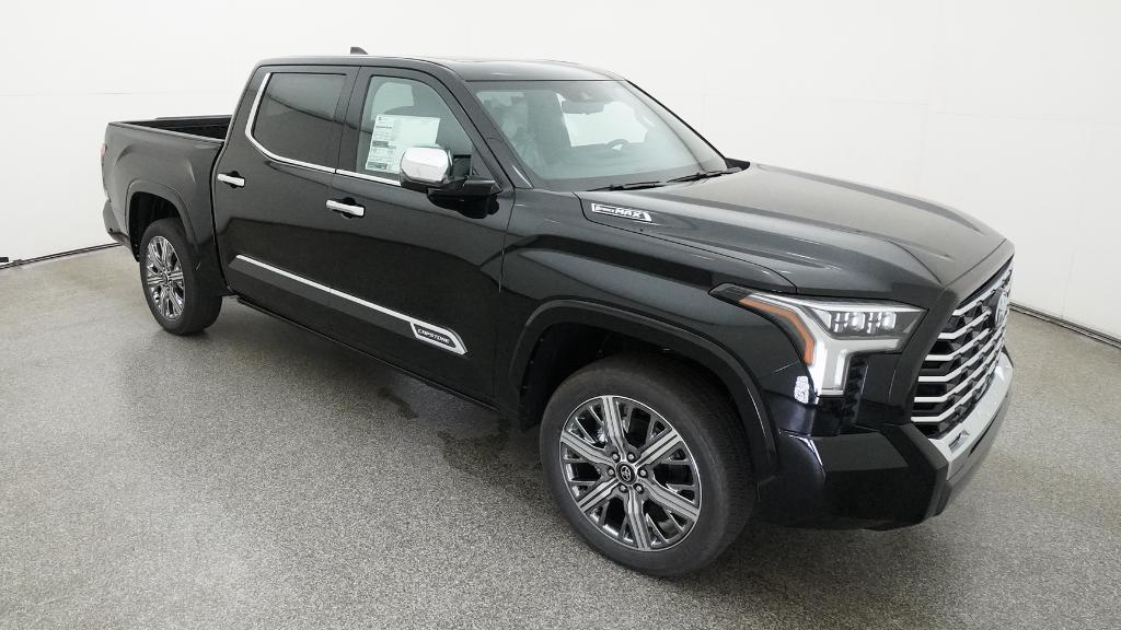 New 2026 Midnight Black Metallic Toyota Tundra Capstone image 36