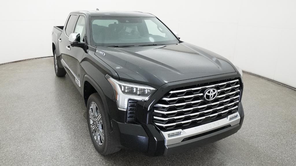 New 2026 Midnight Black Metallic Toyota Tundra Capstone image 29