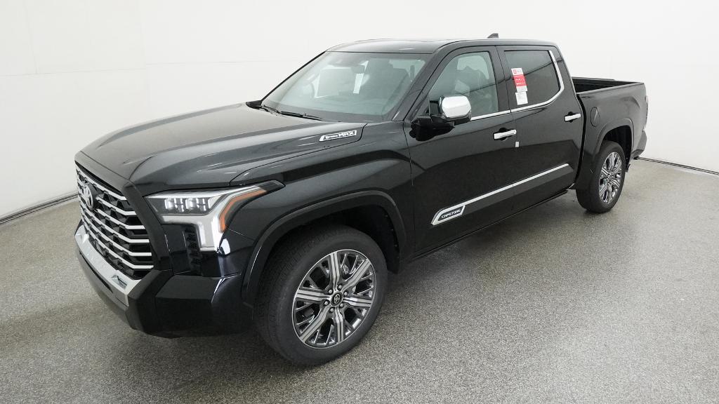 New 2026 Midnight Black Metallic Toyota Tundra Capstone image 22