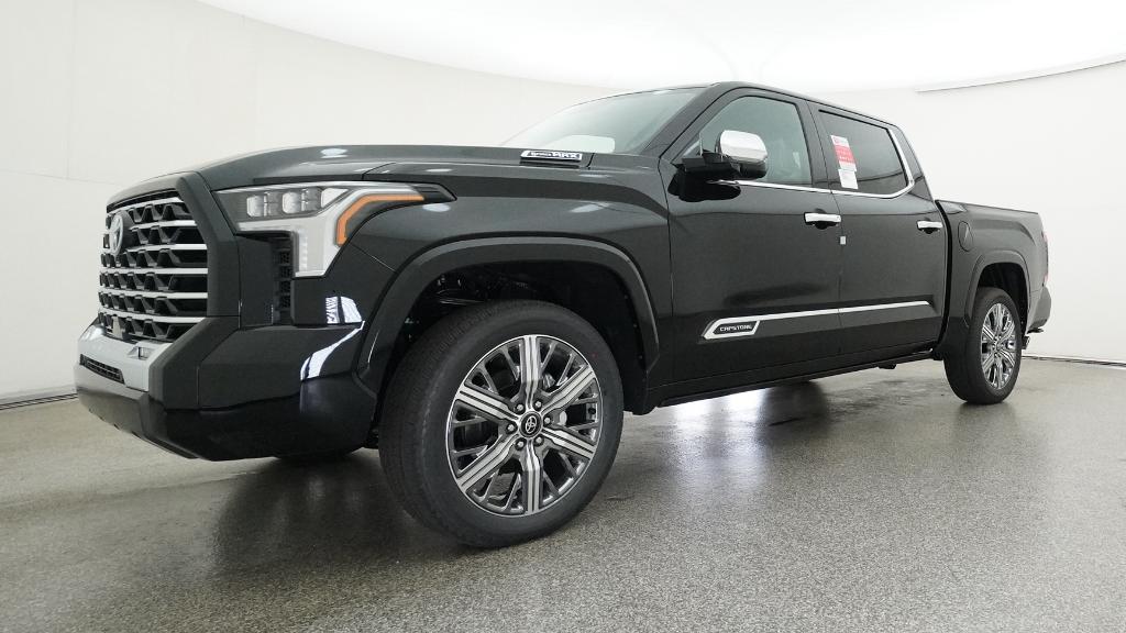 New 2026 Midnight Black Metallic Toyota Tundra Capstone image 41