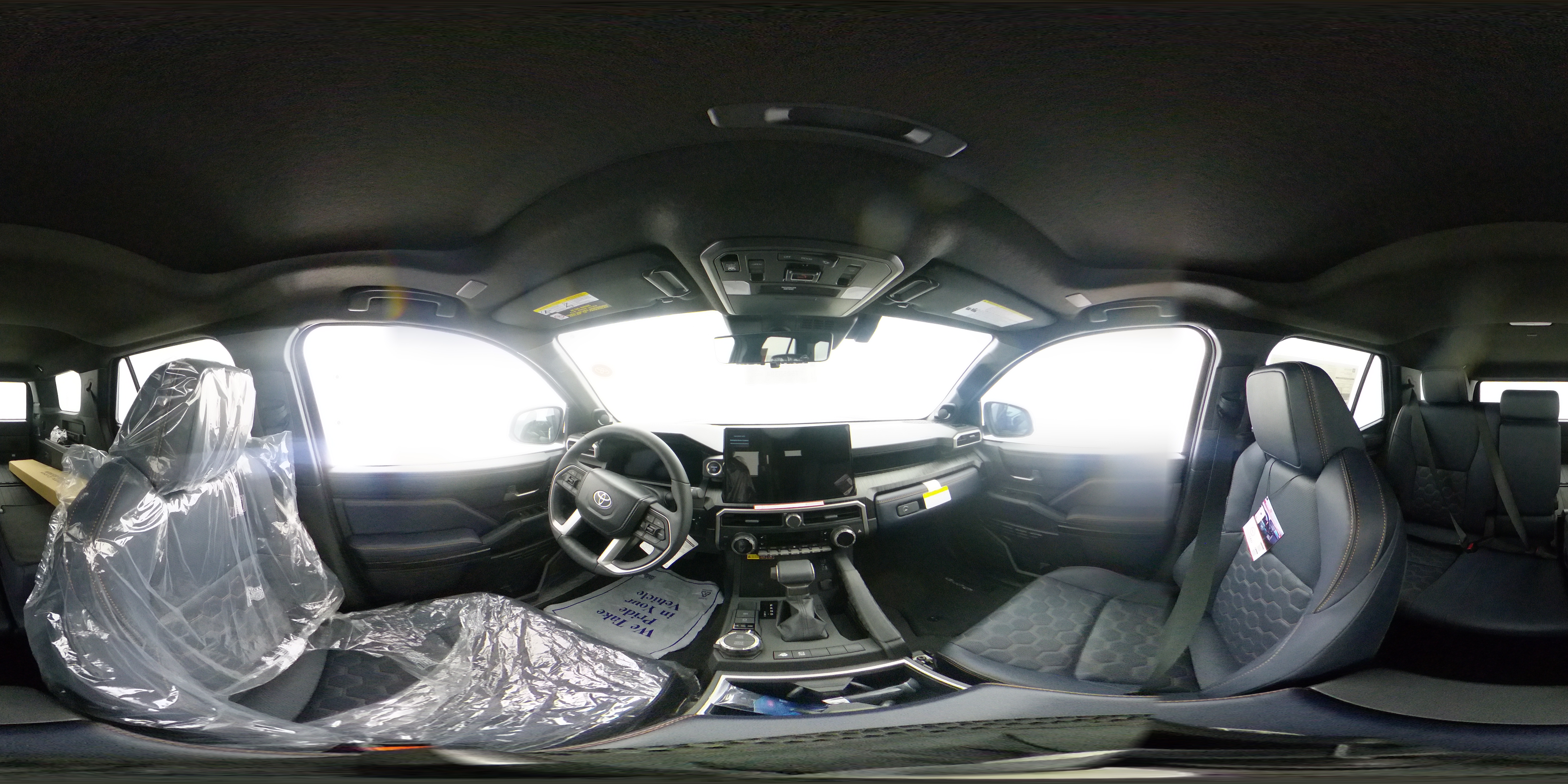 New 2026 Black Toyota Platinum 360 Panorama 1